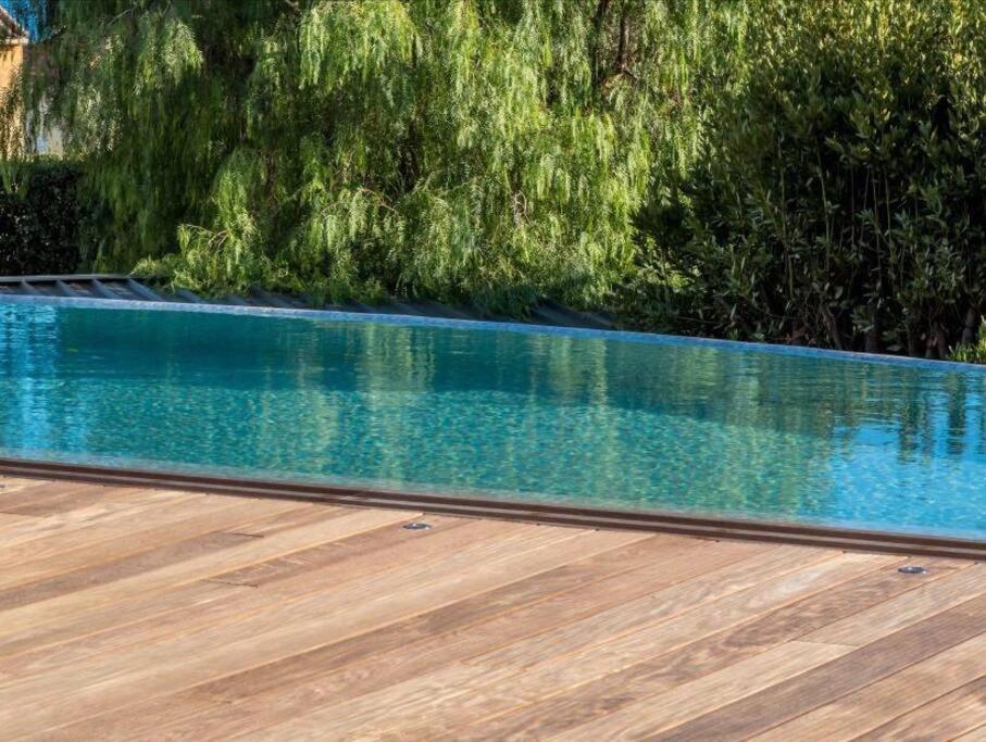 Superbe Appartement, Piscine, Vue Mer Et Montagnes Antibes Exteriér fotografie